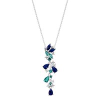 Collana Chi Mi Ama Gioielli Donna Tutti pazzi per il colore in Argento Zircone 130183 - 130183